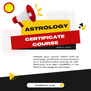 Astrology Certificate Course 