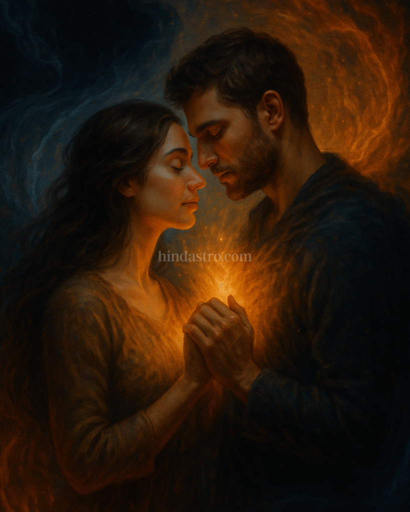 . कर्मिक मुक्ति और आत्मिक प्रेम