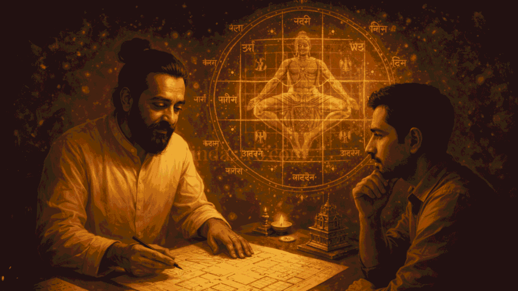 A real-world Vastu Shastra consultation showing how learned principles are applied to homes, offices, and professional decision-making.