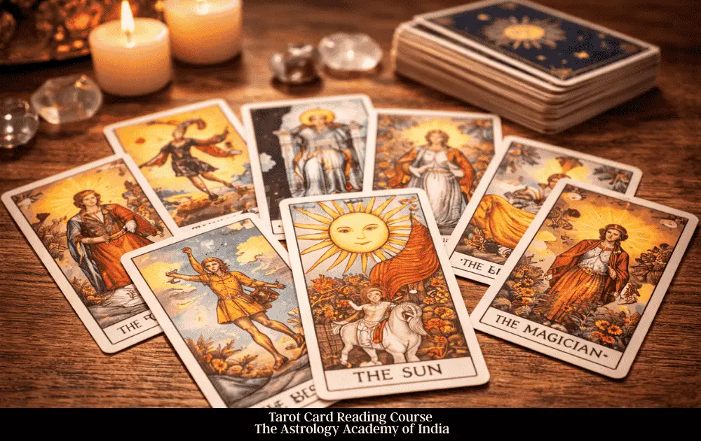 Tarot cards spread for professional tarot reading course