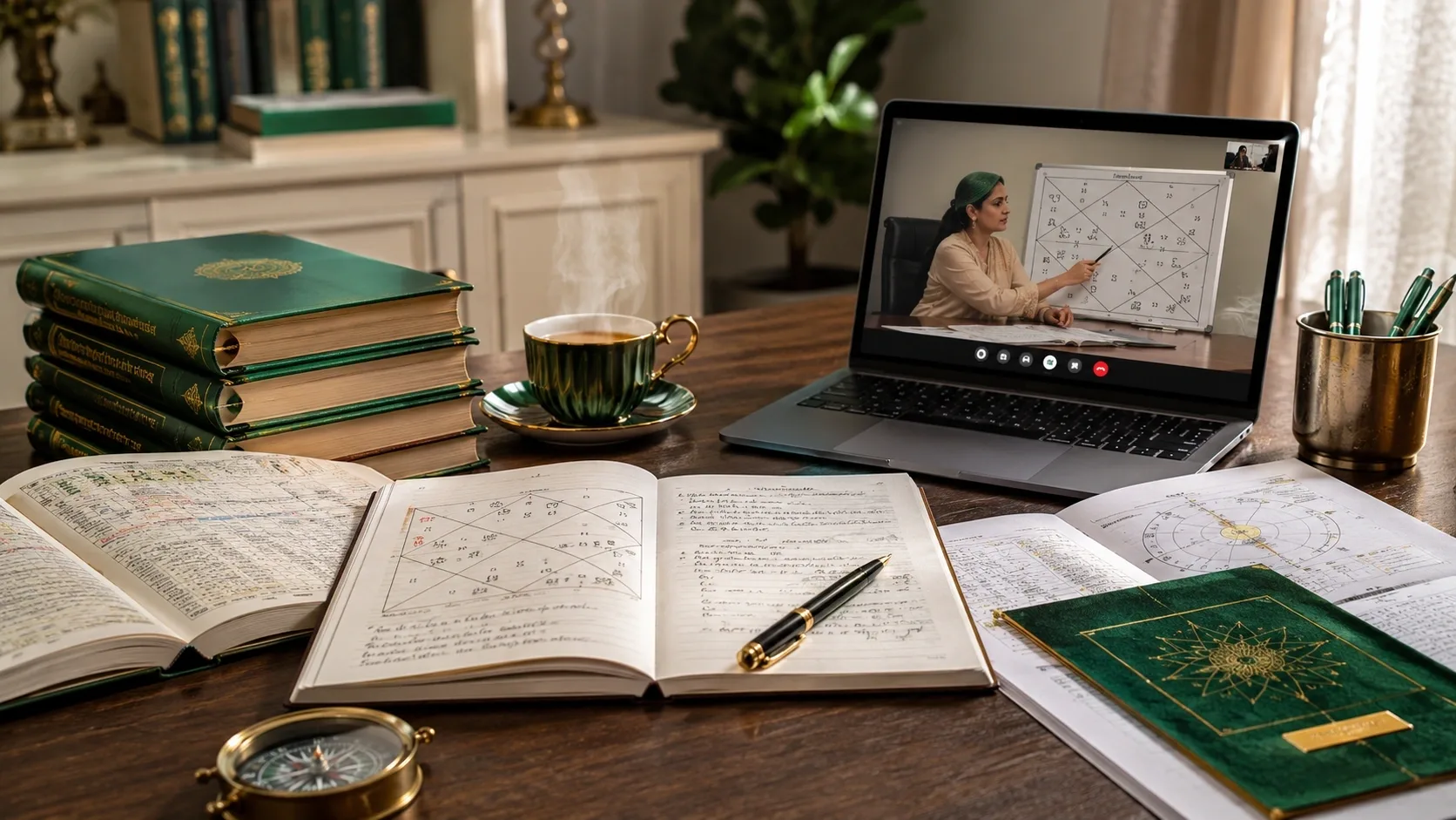 Professional Vedic Astrology training with live online classes and expert guidance